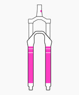 Muc-Off Fork Protection Kit - Clear Gloss