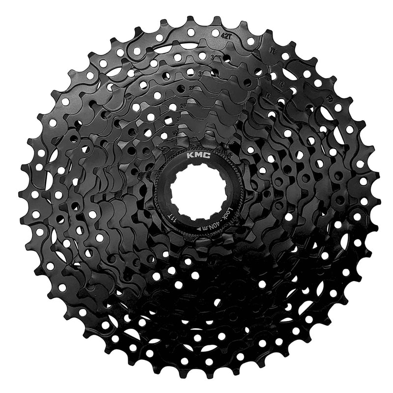 KMC React Cassette 10/11 Speed - Black