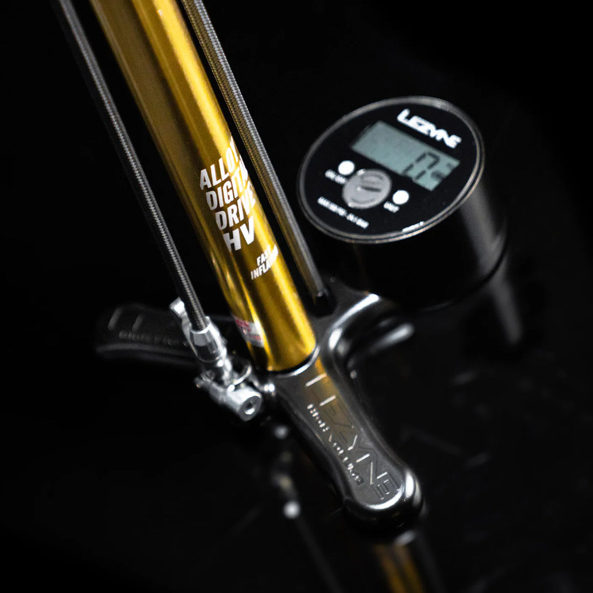 Lezyne 18K Digital Drive With Presta Pro Head Floor Pump