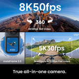 Insta360 X6 Standard Bundle 8K 360 Camera