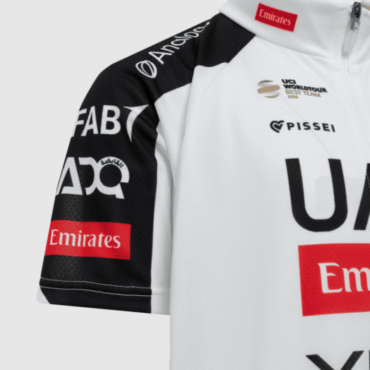 Pissei UAE Team Emirates Replica Junior Short Sleeve Jersey