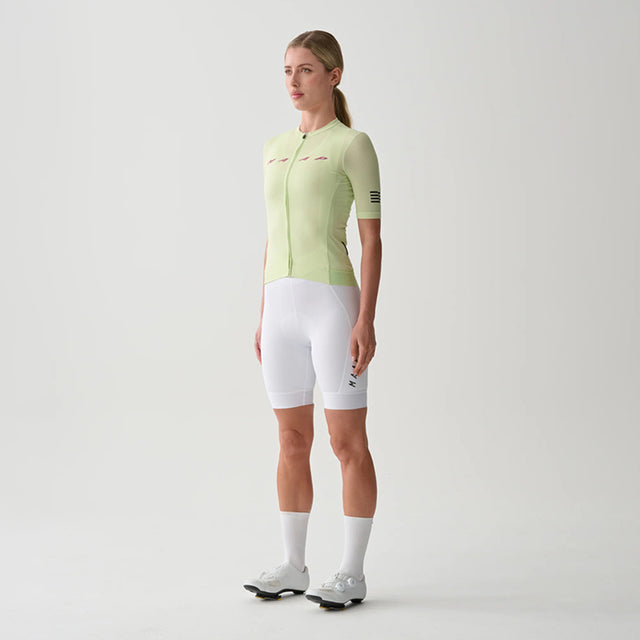 MAAP Women's Team Bib Evo Cargo white integrated cargo women's bib shorts