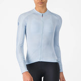 Castelli Espresso 2 Women's Long Sleeve Jersey winter sky SPF 30