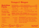 Huma Chia Energy Gel Plus Oranges & Mangoes