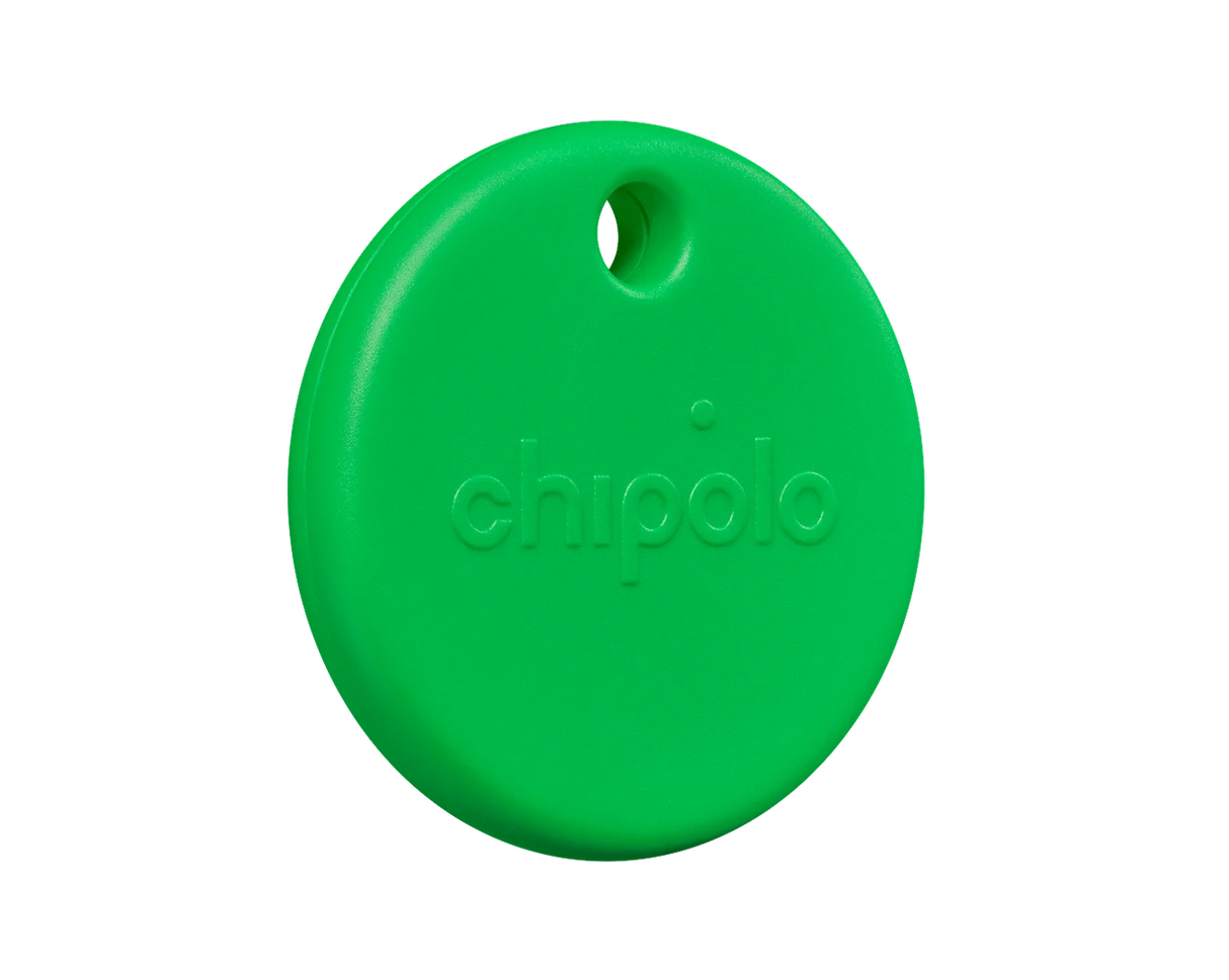 Chipolo POP Tracking Tag + Bone Universal Tag Strap