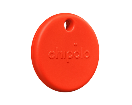 Chipolo POP Tracking Tag + Bone Universal Tag Strap