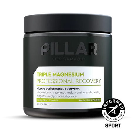 PILLAR Performance Triple Magnesium Professional Recovery Powder Drink