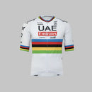 Pissei Replica World Champion Tadej Pogačar 2024 UAE Team Emirates Short Sleeve Jersey