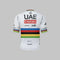 Pissei Replica World Champion Tadej Pogačar 2024 UAE Team Emirates Short Sleeve Jersey