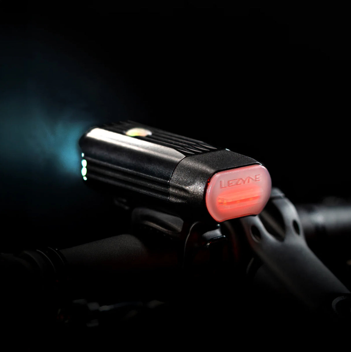 Lezyne React Drive Front 1200 Lumens With Built-In Vehicle Alert