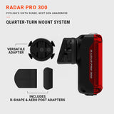 Lezyne Radar Pro 300 Rear Light