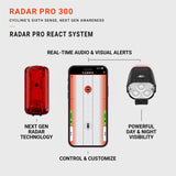 Lezyne Radar Pro 300 Rear Light
