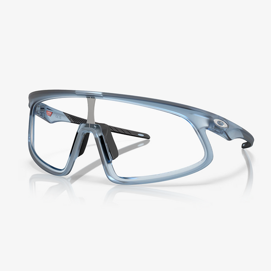 Oakley RSLV Matte Transparent Clear Black iridium Eyewear