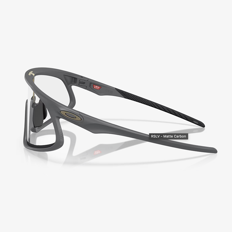 Oakley RSLV Matte Carbon Prizm Iridium Photochromic Eyewear