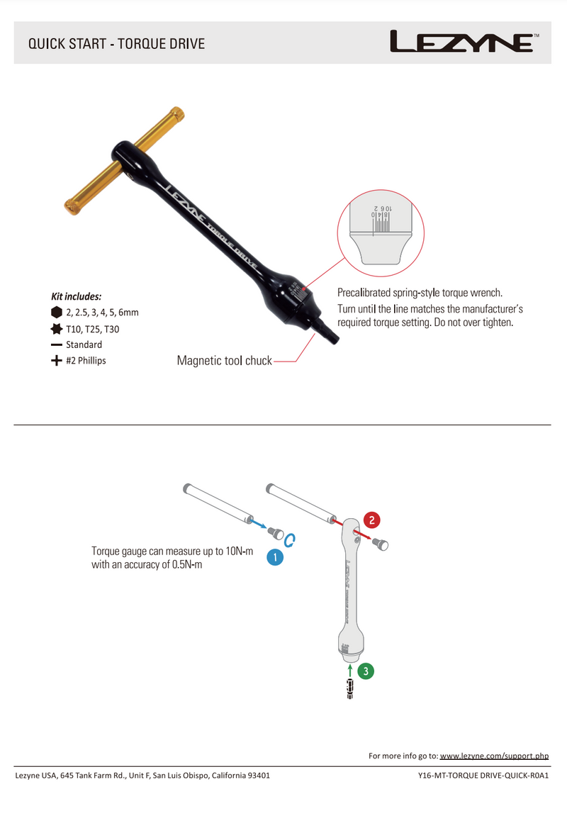 Lezyne Torque Drive