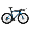 Factor Slick Eco Red + Power Meter Triathlon Bike