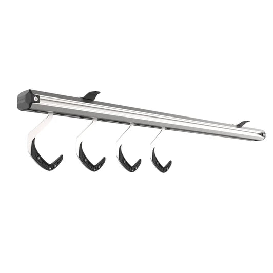 Stashed SpaceRail Bike Storage System for Ceiling - 4 Hooks