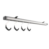Stashed SpaceRail Bike Storage System for Ceiling - 4 Hooks