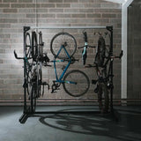 Stashed Spacerail Bike Storage System Freestanding