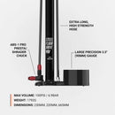 Lezyne Steel HV Floor Drive 3.5 Floor Pump