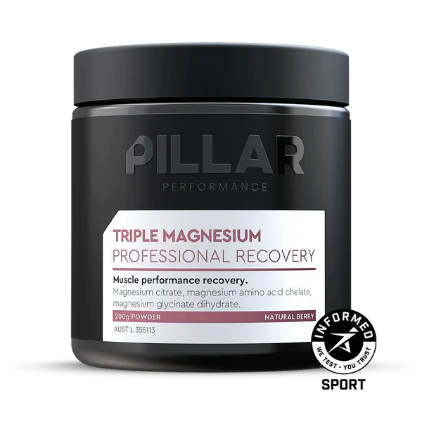 PILLAR Performance Triple Magnesium Professional Recovery Powder Drink