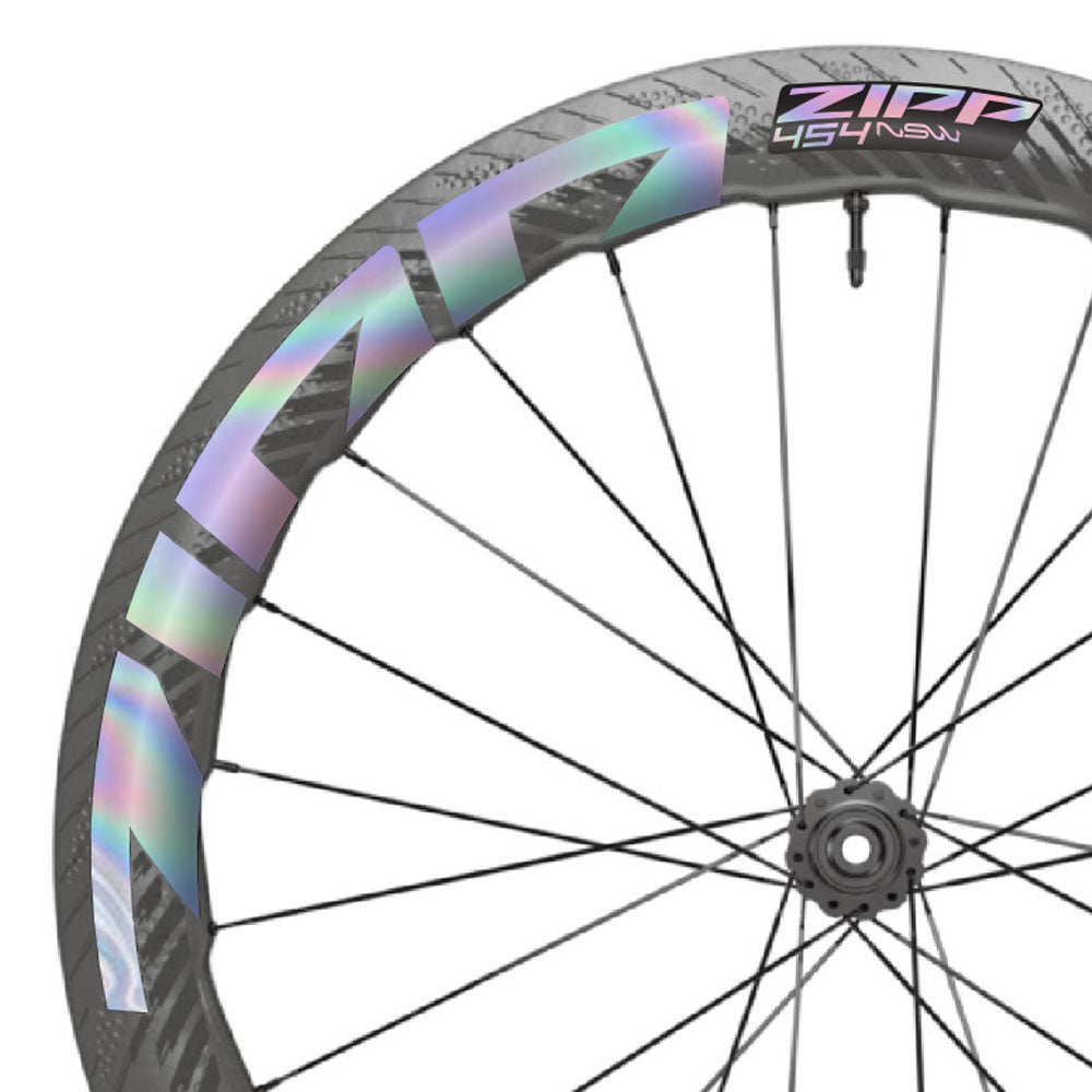 ZIPP 454 NSW Decal Kit Holographic Rainbow - Main Image
