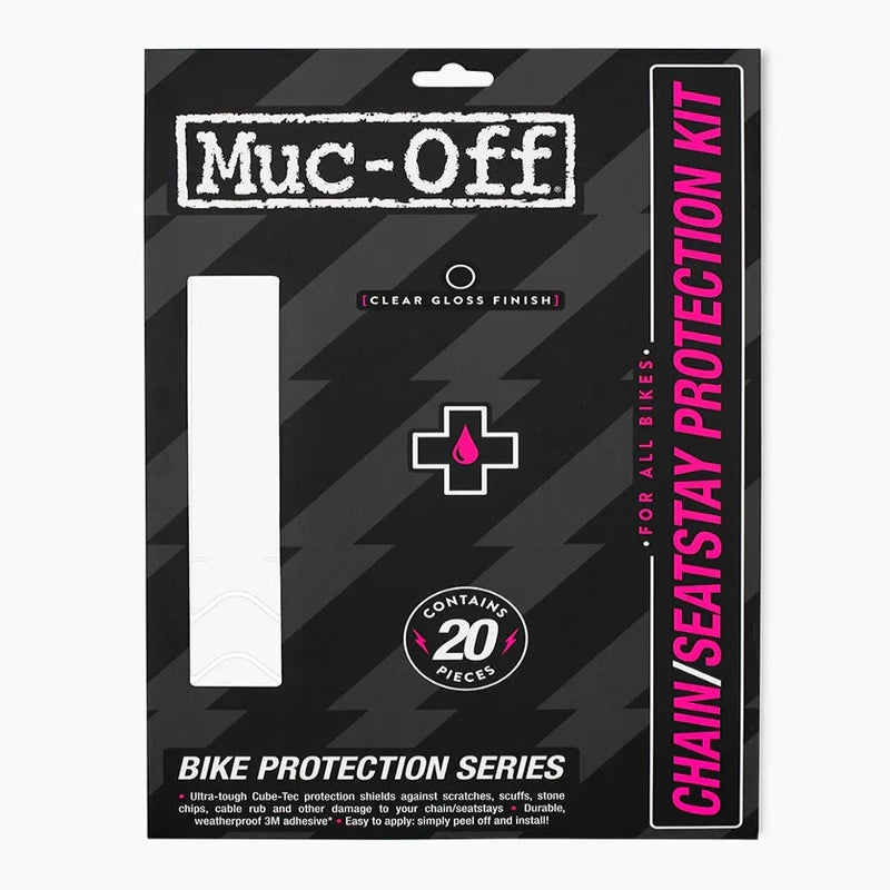 Muc-Off Chainstay Protection Kit - Clear Gloss