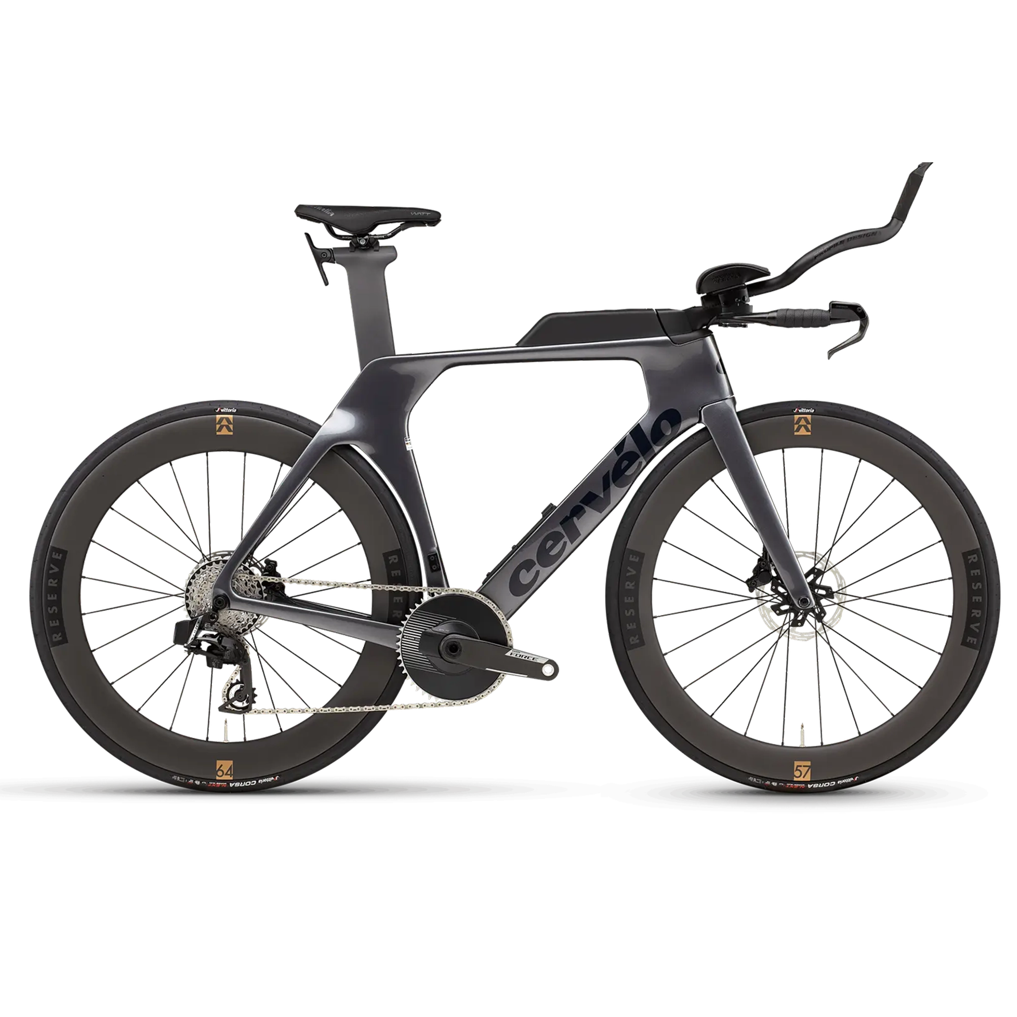 Cervelo P Force 1 AXS E1 Power Meter Reserve 57/64 Triathlon Bike