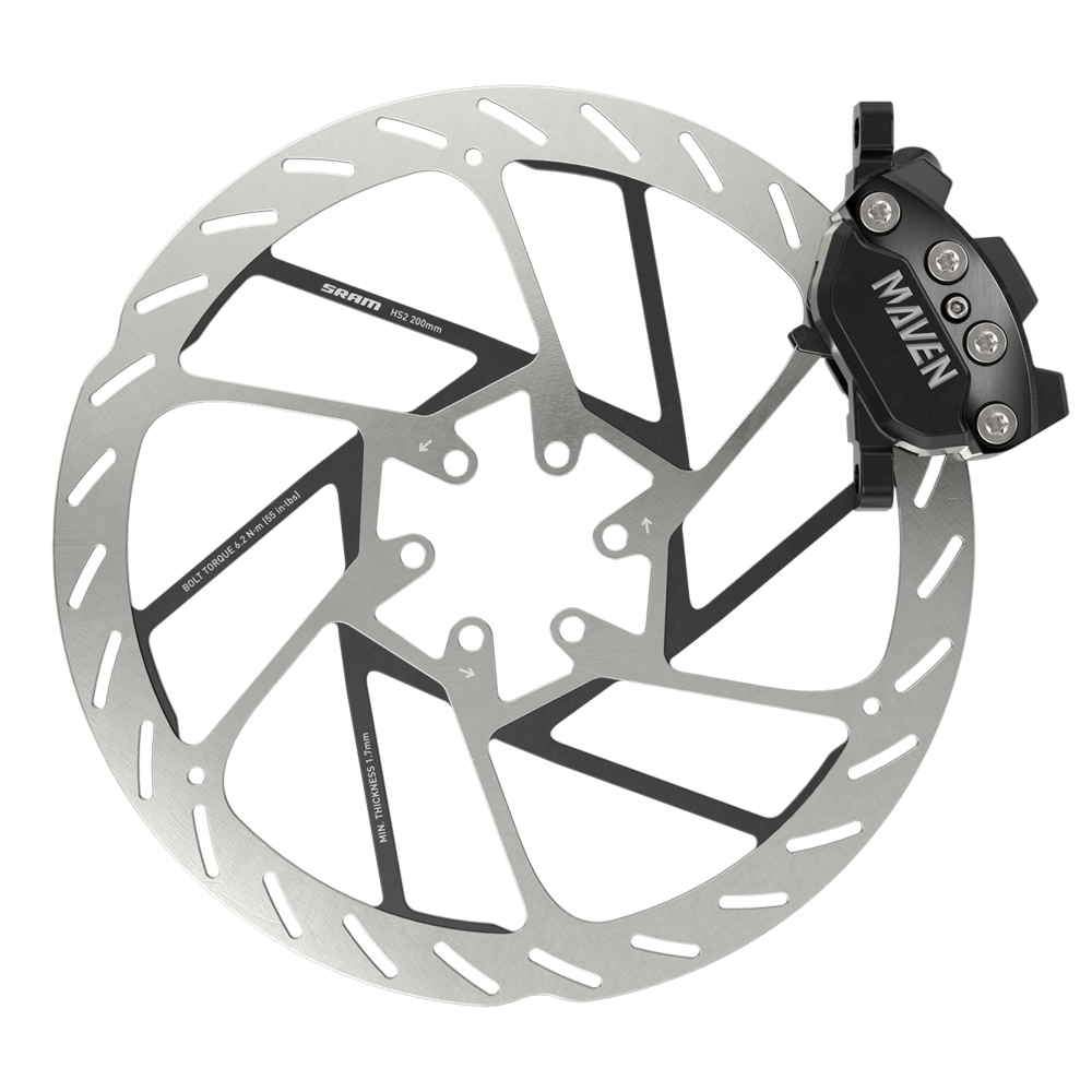 Sram Disc Brake Maven Silver DIR Front/Rear 2000mm Hose