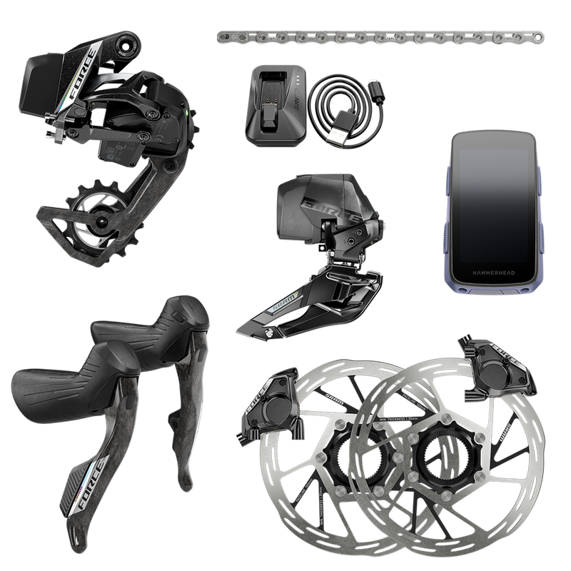SRAM Force E1 AXS 2X Groupset Hammerhead