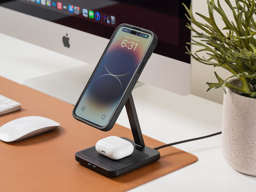 Quad Lock Dual MAG Desktop Wireless Charger