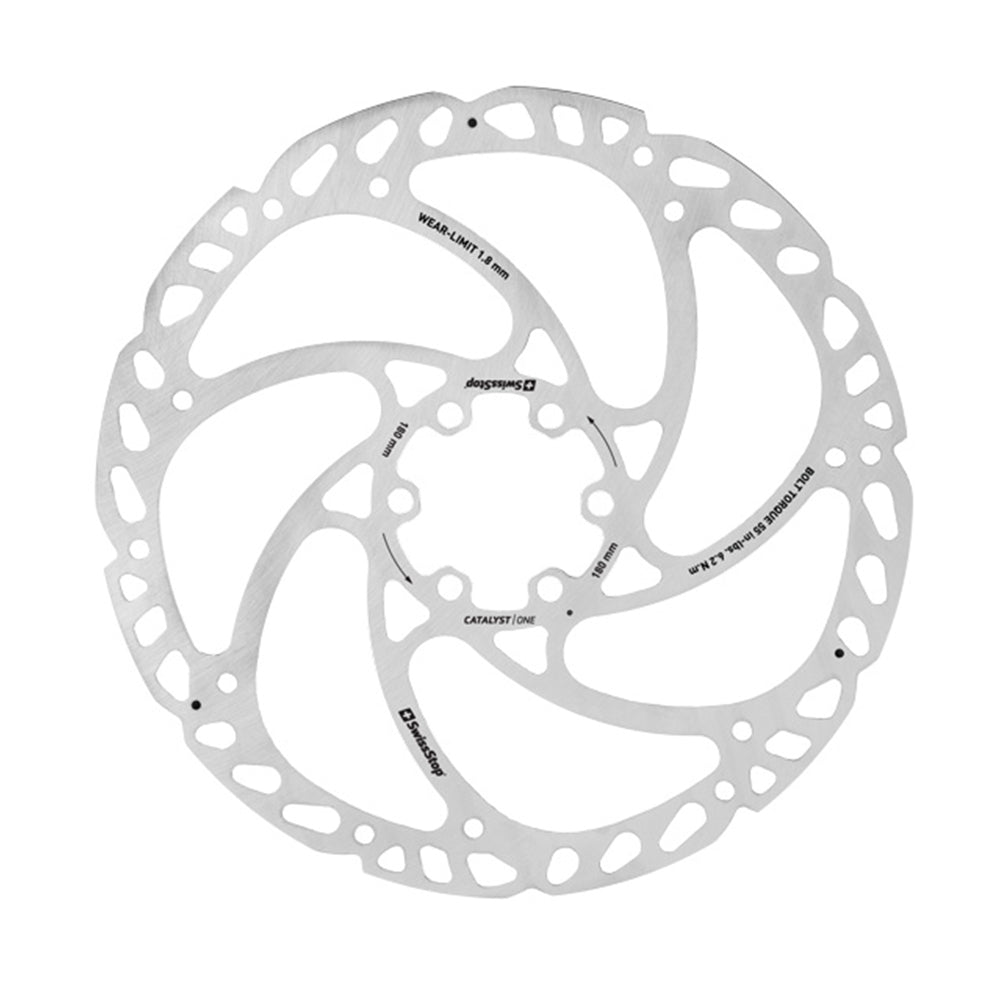 SwissStop Catalyst One Disc Rotor - 6 Bolt Mount