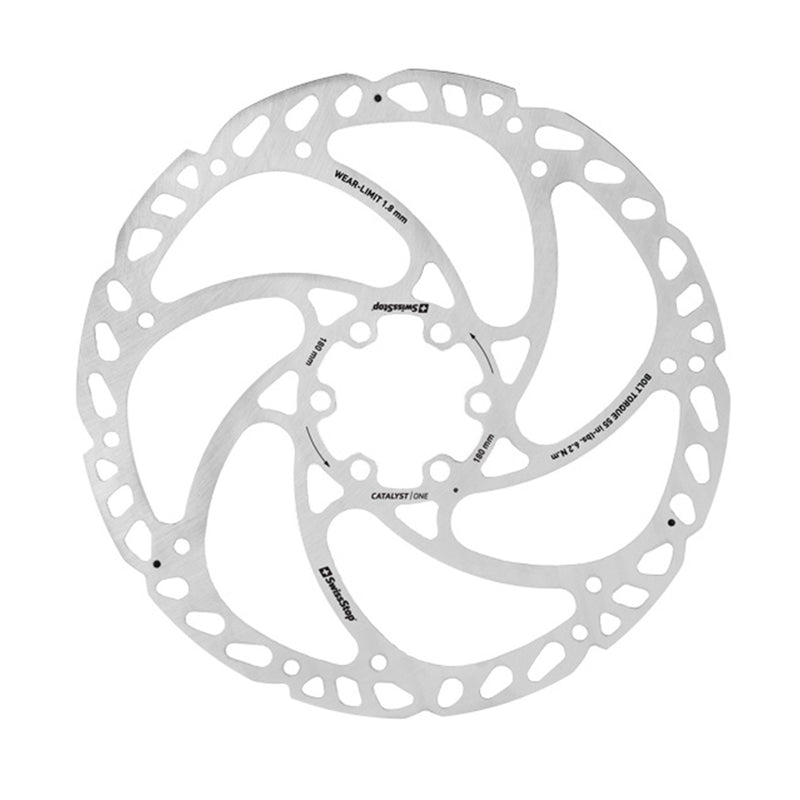 SwissStop Catalyst One Disc Rotor - 6 Bolt Mount