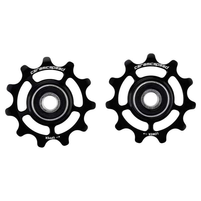 Ceramicspeed Pulley Wheels for Shimano 12s 9250/8150/7150 Black