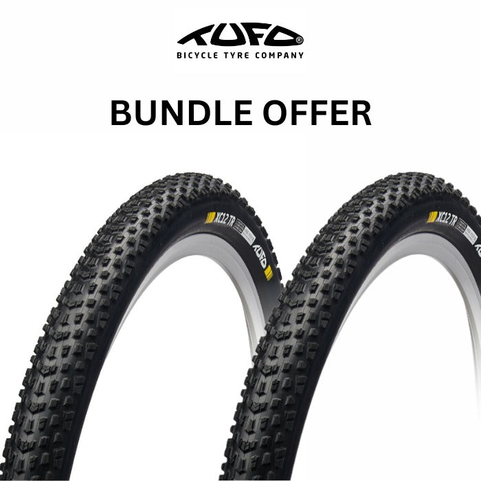 TUFO tire XC12 TR 29 x 2.25 Black Bundle