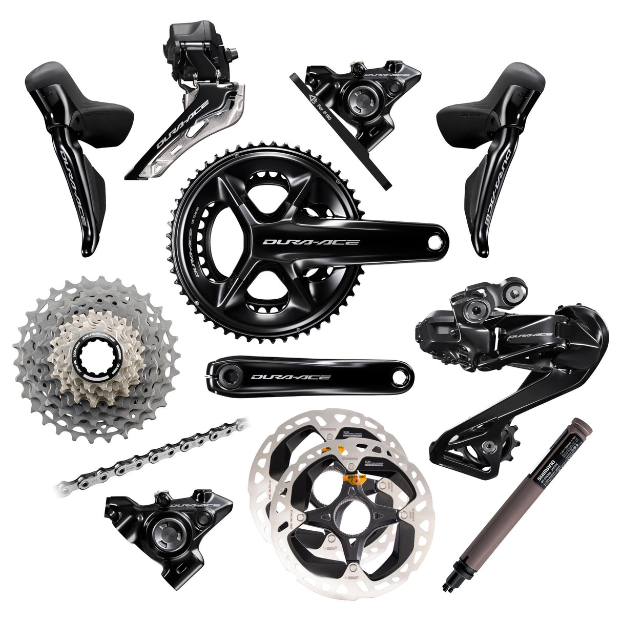 Shimano Dura-Ace Di2 R9270 12 Speed Without Rotors Groupset