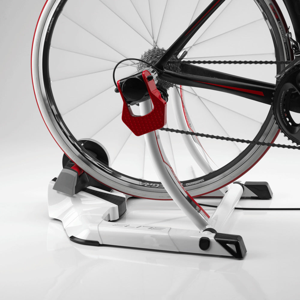 Elite Qubo Power Mag Smart Wheel On Cycletrainer