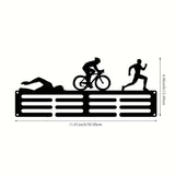 Triathlon Steel Medal Holder