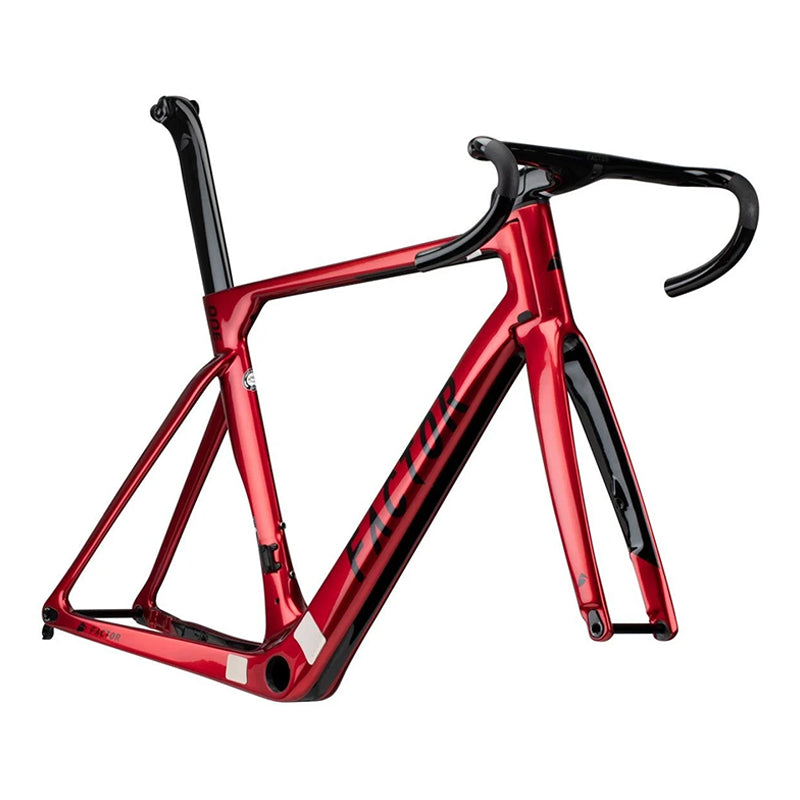 Factor One V2 Disc Brake Crimson Red Road Bike Frameset