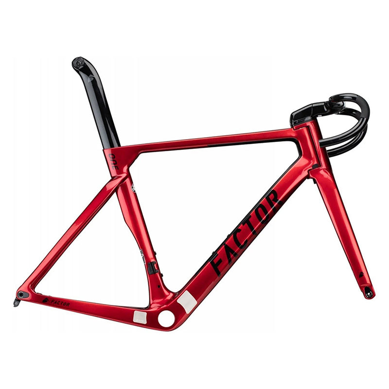 Factor One V2 Disc Brake Crimson Red Road Bike Frameset