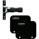 Lezyne CNC alloy wheel hook wall-mount bike storage system black