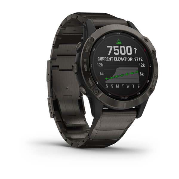 Garmin Fenix 6 Pro Solar Multisport GPS Smart Watch