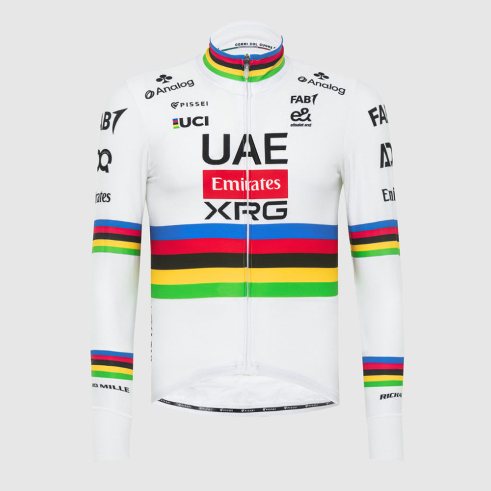 TADEJ POGACAR World Champion UAE Team Winter Long Sleeve Jersey Replica