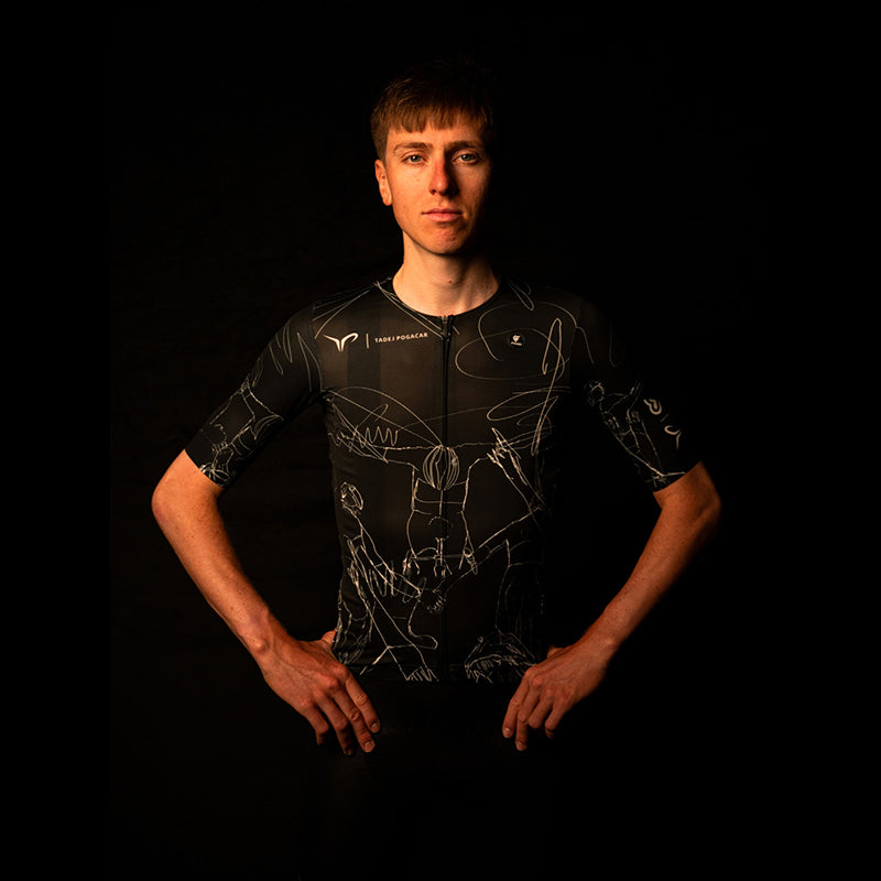 Pissei TADEJ POGACAR Prime Neckless Celebration Short Sleeve Jersey