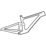 Lizard Skin Clear Protective Frame Wrap - Large