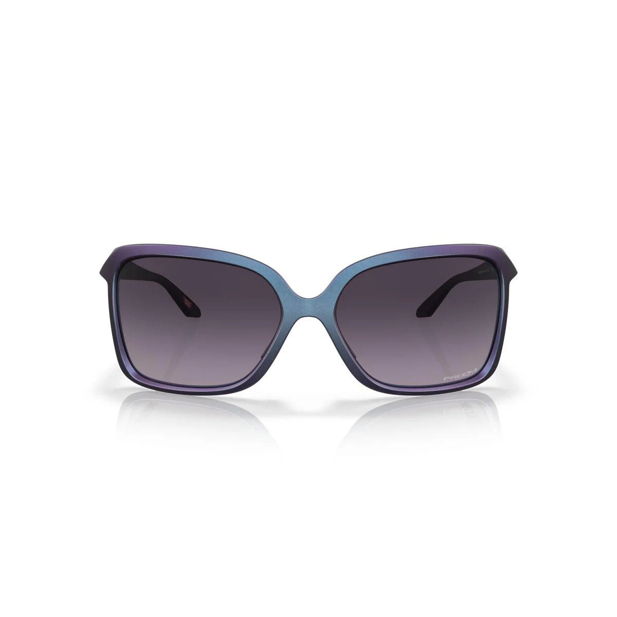 Oakley WildRye Sunglasses Matte Cyan/Purple Prizm Grey Gradient