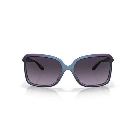 Oakley WildRye Sunglasses Matte Cyan/Purple Prizm Grey Gradient