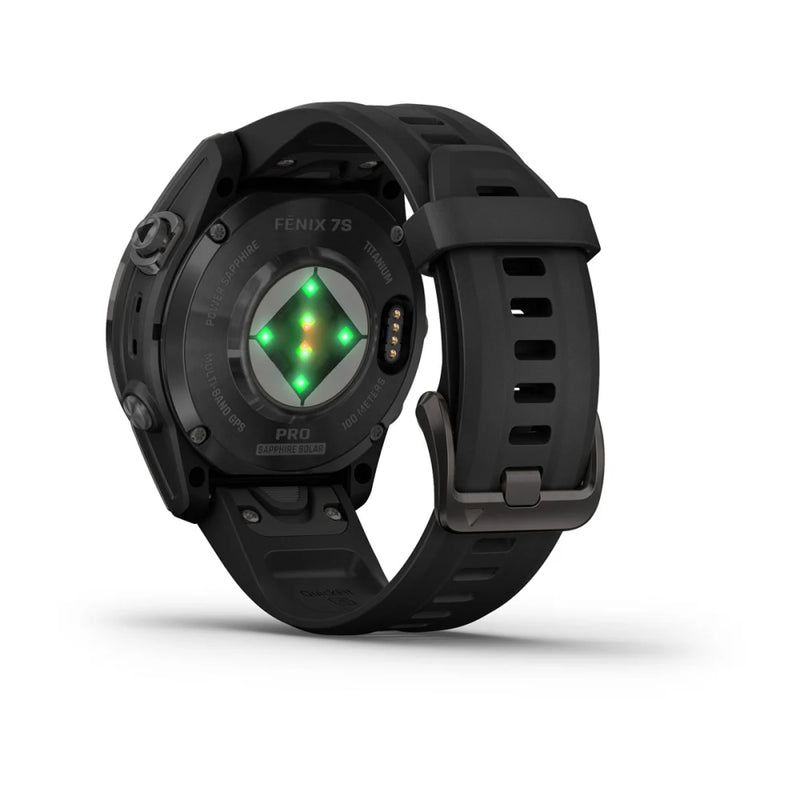 Garmin Fenix 7S Pro Sapphire Solar Carbon Grey DLC Titanium Smartwatch