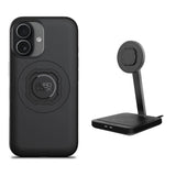 Quad Lock iPhone 17 Series MAG Case + Dual Desktop Wireless Charger Bundle