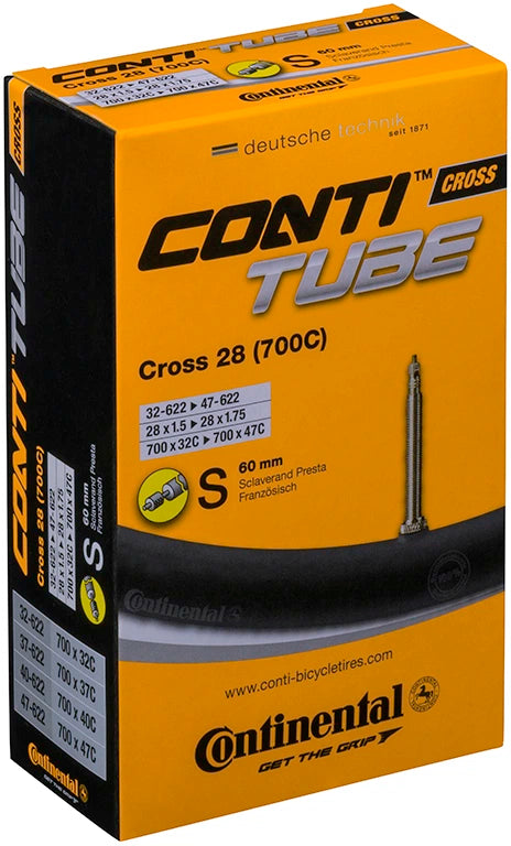 CONTINENTAL 28" Cross 60 mm SV Tube